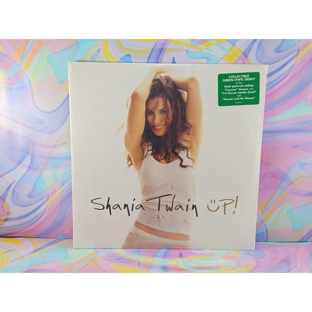 Up! by Shania Twain (2xLP Green Record) New Sealed